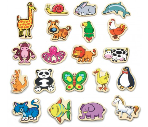 animals set