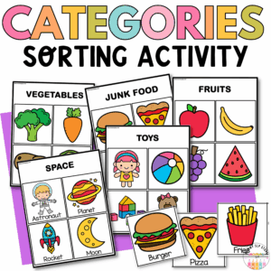 Categories for Speech Therapist - Oral Language activities