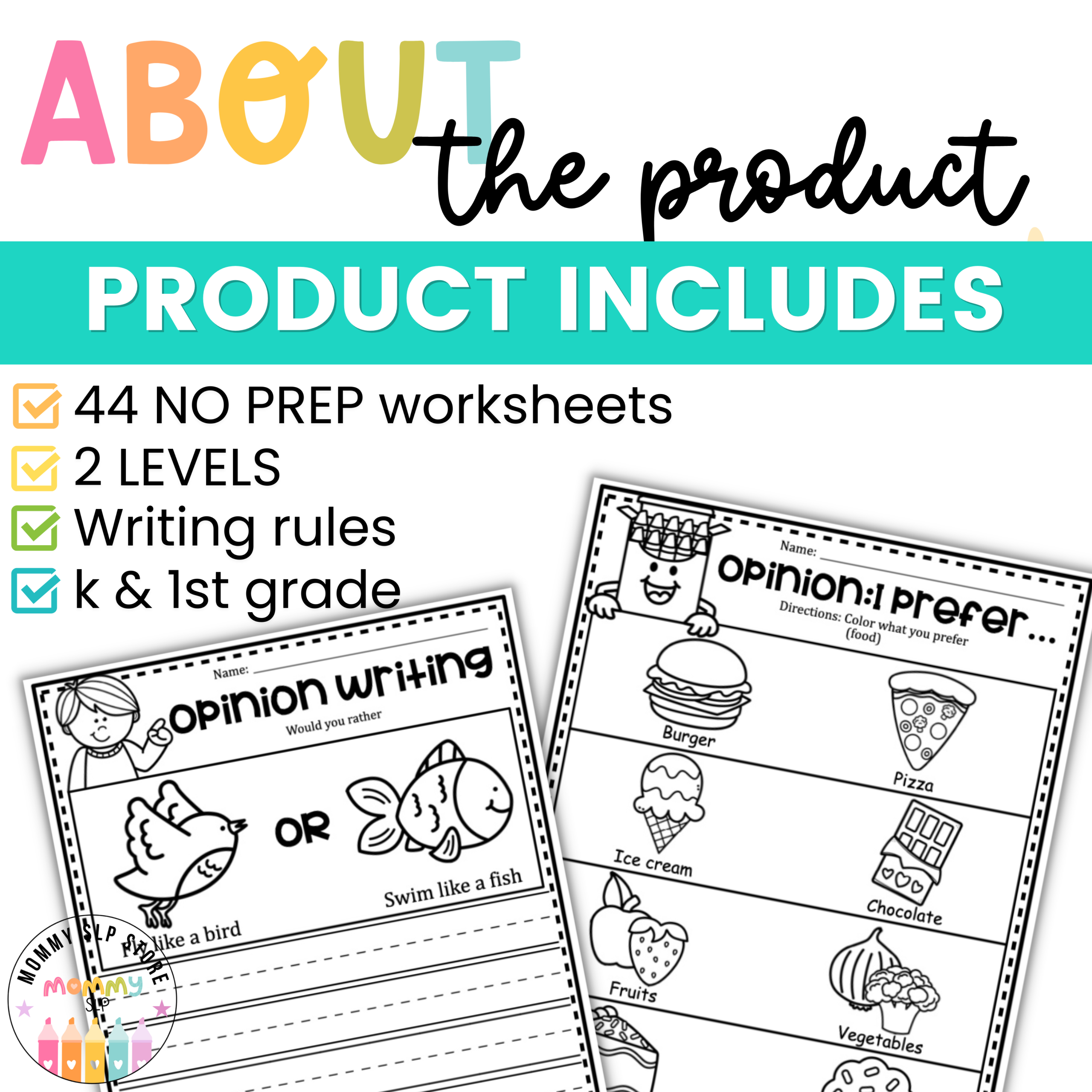 Opinion Writing Would you rather no prep worksheets - Image 2
